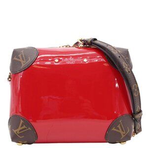 Louis Vuitton  Venice Patent Miroir Leather Crossbody Bag Scarlet